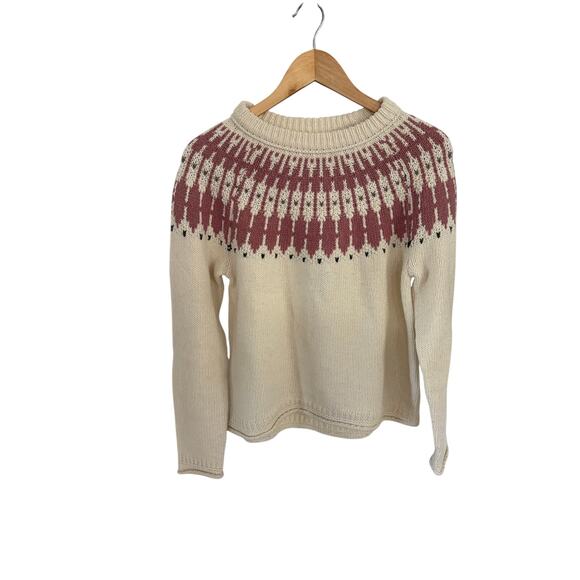 Madewell Fair Isle Pullover Sweater - Picture 4 of 7